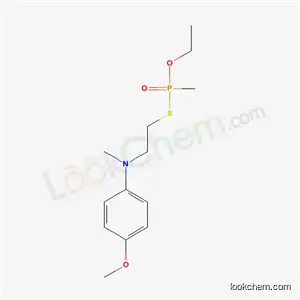 Molecular Structure of 41294-05-7 (O-ethyl S-{2-[(4-methoxyphenyl)(methyl)amino]ethyl} methylphosphonothioate)