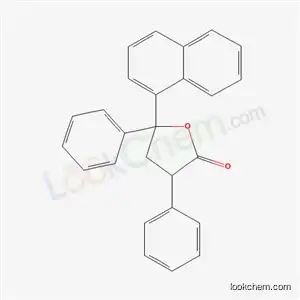Molecular Structure of 5344-73-0 (5-(naphthalen-1-yl)-3,5-diphenyldihydrofuran-2(3H)-one)
