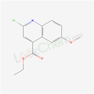 ethyl 2-chloro-6-methoxy-quinoline-4-carboxylate cas  5345-56-2