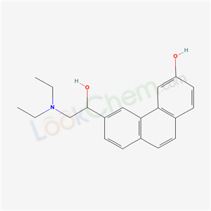 6-(2-diethylamino-1-hydroxy-ethyl)phenanthren-3-ol cas  5345-88-0