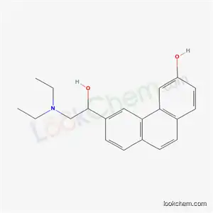 Molecular Structure of 5345-88-0 (6-[2-(diethylamino)-1-hydroxyethyl]phenanthren-3-ol)