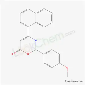 2-(4-Methoxyphenyl)-4-naphthalen-1-yl-1,3-oxazin-6-one