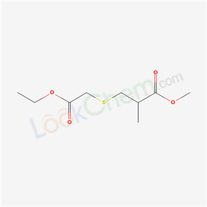 methyl 3-(ethoxycarbonylmethylsulfanyl)-2-methyl-propanoate cas  5331-11-3