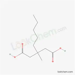 Molecular Structure of 5344-98-9 (3-methyl-3-pentylpentanedioic acid)