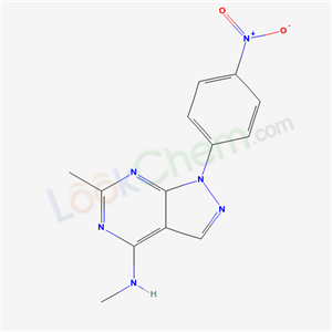 N,3-dimethyl-9-(4-nitrophenyl)-2,4,8,9-tetrazabicyclo[4.3.0]nona-1,3,5,7-tetraen-5-amine cas  5326-79-4