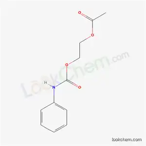 Molecular Structure of 5396-70-3 (2-[(phenylcarbamoyl)oxy]ethyl acetate)