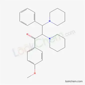 1-(4-methoxyphenyl)-3-phenyl-2,3-di(piperidin-1-yl)propan-1-one