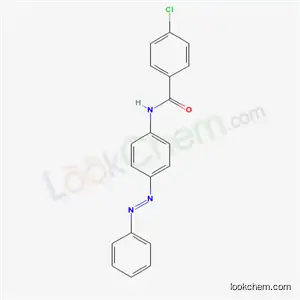 4-chloro-N-{4-[(E)-phenyldiazenyl]phenyl}benzamide