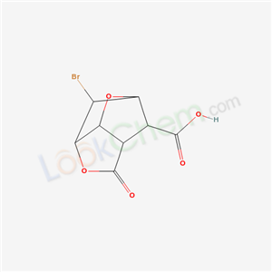 3-Bromo-5-oxohexahydro-2,6-methanofuro[3,2-b]furan-7-carboxylic acid cas  6280-78-0