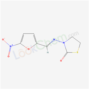 3-[(5-nitro-2-furyl)methylideneamino]thiazolidin-2-one cas  5407-75-0