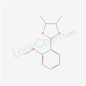 2-(2-methoxyphenyl)-4,5-dimethyl-1,3-dioxolane cas  6290-31-9
