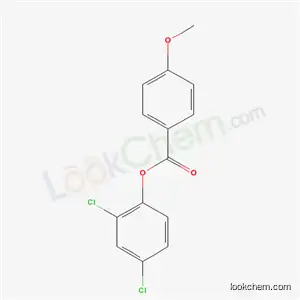 Molecular Structure of 5421-43-2 (2,4-dichlorophenyl 4-methoxybenzoate)