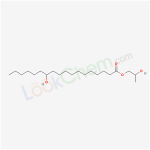 2-hydroxypropyl 12-hydroxyoctadecanoate cas  5417-29-8