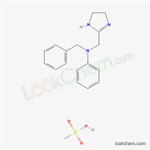4,5-ジヒドロ-N-フェニル-N-(フェニルメチル)-1H-イミダゾール-2-メタンアミン?メタンスルホン酸