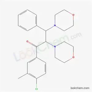 1-(4-chloro-3-methylphenyl)-2,3-di(morpholin-4-yl)-3-phenylpropan-1-one