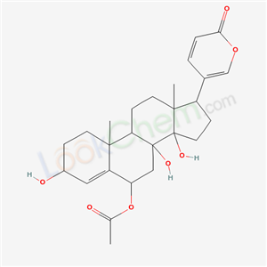 [(3S,8R,10S,13R,14R,17R)-3,8,14-trihydroxy-13-methyl-17-(6-oxopyran-3-yl)-2,3,6,7,9,11,12,15,16,17-decahydro-1H-cyclopenta[a]phenanthren-10-yl]methyl acetate