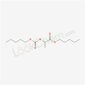pentyl 2-pentoxycarbonyloxypropanoate cas  6283-91-6