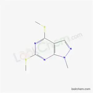 1-methyl-4,6-bis(methylsulfanyl)-1H-pyrazolo[3,4-d]pyrimidine