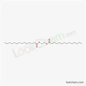 Molecular Structure of 627-84-9 (ethane-1,2-diyl ditetradecanoate)