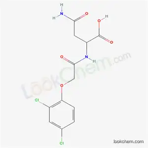Molecular Structure of 6293-92-1 (N~2~-[(2,4-dichlorophenoxy)acetyl]asparagine)