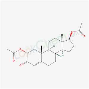 Androst-4-en-3-one, 2,17-bis (acetyloxy)-, (2.alpha.,17.beta.)- cas  21936-08-3