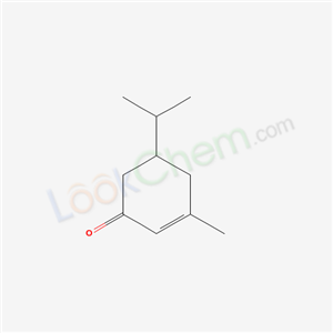 3-methyl-5-propan-2-yl-cyclohex-2-en-1-one cas  535-86-4