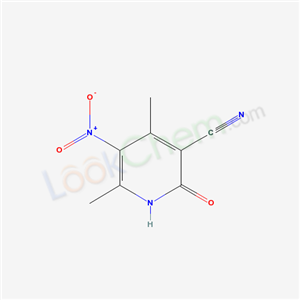 4,6-dimethyl-5-nitro-2-oxo-1H-pyridine-3-carbonitrile cas  5407-93-2