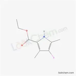 Molecular Structure of 5408-08-2 (ethyl 4-iodo-3,5-dimethyl-1H-pyrrole-2-carboxylate)