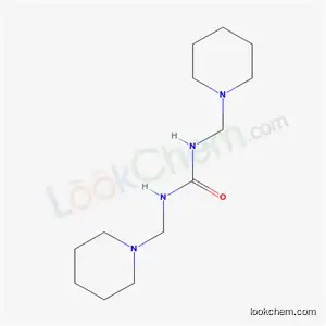 Molecular Structure of 5422-93-5 (1,3-bis(piperidin-1-ylmethyl)urea)