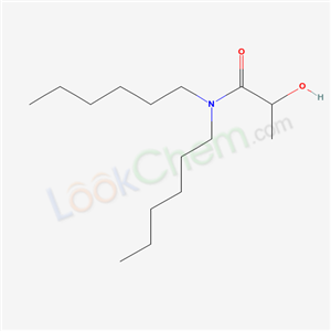 N,N-dihexyl-2-hydroxy-propanamide cas  5468-40-6
