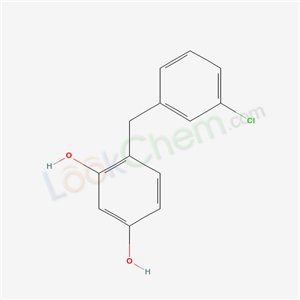 4-[(3-chlorophenyl)methyl]benzene-1,3-diol cas  6280-44-0