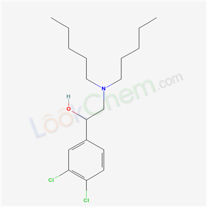 1-(3,4-dichlorophenyl)-2-(dipentylamino)ethanol cas  6279-66-9