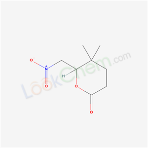 5,5-dimethyl-6-(nitromethyl)oxan-2-one cas  6288-60-4
