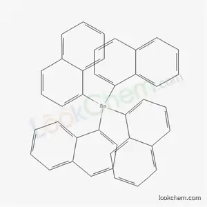 Molecular Structure of 5424-36-2 (tetranaphthalen-1-ylstannane)