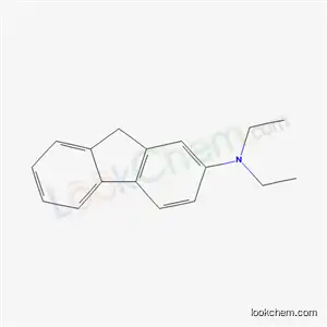 Molecular Structure of 63021-08-9 (N,N-diethyl-9H-fluoren-2-amine)