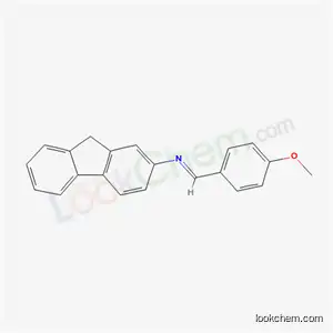 Molecular Structure of 5424-78-2 (2-[(4-METHOXYBENZYLIDENE)AMINO]FLUORENE)