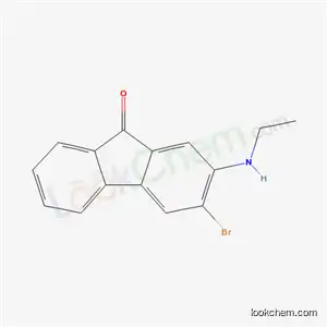 Molecular Structure of 5416-85-3 (3-bromo-2-(ethylamino)-9H-fluoren-9-one)