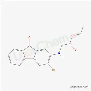 ethyl N-(3-bromo-9-oxo-9H-fluoren-2-yl)glycinate
