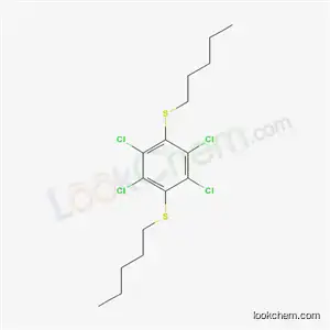 1,2,4,5-tetrachloro-3,6-bis(pentylsulfanyl)benzene