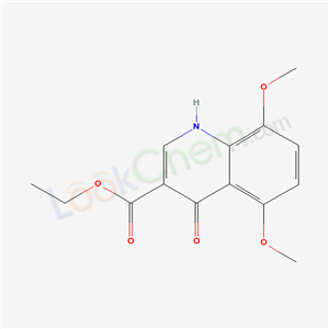 ethyl 5,8-dimethoxy-4-oxo-1H-quinoline-3-carboxylate cas  5428-19-3