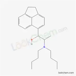 Molecular Structure of 5427-78-1 (2-(dibutylamino)-1-(1,2-dihydroacenaphthylen-5-yl)propan-1-ol)
