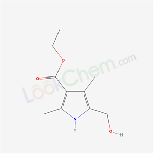 ethyl 5-(hydroxymethyl)-2,4-dimethyl-1H-pyrrole-3-carboxylate cas  5430-82-0