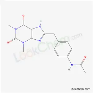 N-{4-[(1,3-dimethyl-2,6-dioxo-2,3,6,7-tetrahydro-1H-purin-8-yl)methyl]phenyl}acetamide