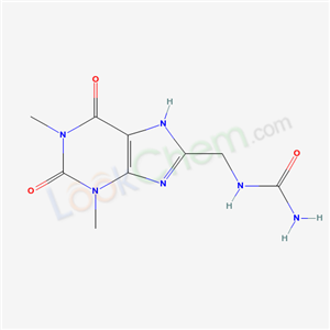 (1,3-dimethyl-2,6-dioxo-7H-purin-8-yl)methylurea cas  36789-98-7