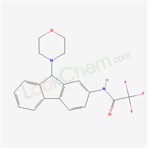 2,2,2-trifluoro-N-(9-morpholin-4-yl-9H-fluoren-2-yl)acetamide cas  3829-17-2