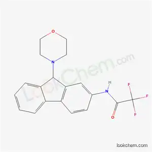 Molecular Structure of 3829-17-2 (2,2,2-trifluoro-N-[9-(morpholin-4-yl)-9H-fluoren-2-yl]acetamide)