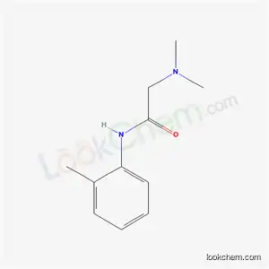 Molecular Structure of 6639-22-1 (N~2~,N~2~-dimethyl-N-(2-methylphenyl)glycinamide)