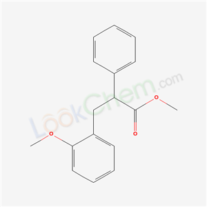methyl 3-(2-methoxyphenyl)-2-phenyl-propanoate cas  6641-77-6