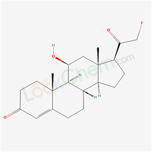 (8S,9S,10R,11S,13R,14S,17S)-17-(2-fluoroacetyl)-11-hydroxy-10,13-dimethyl-1,2,6,7,8,9,11,12,14,15,16,17-dodecahydrocyclopenta[a]phenanthren-3-one cas  339-83-3
