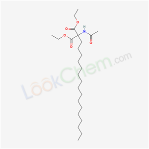 diethyl 2-acetamido-2-hexadecyl-propanedioate cas  5440-61-9